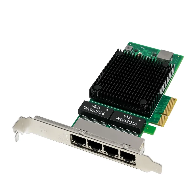 IRD-PCI4E-7422, placa de rede 1gbe rj45, 4 portas