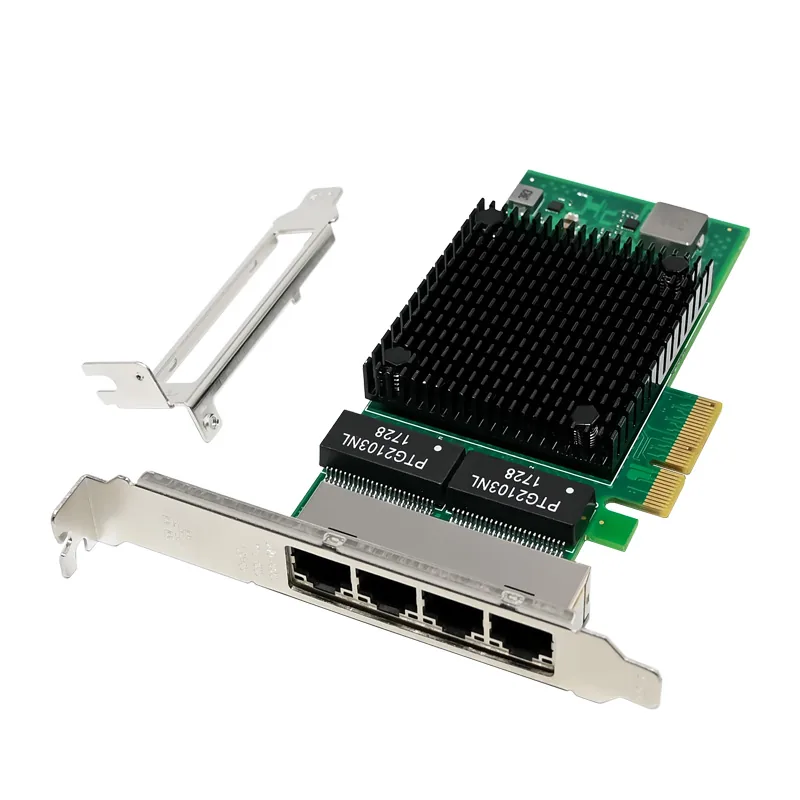 IRD-PCI4E-7422, placa de rede 1gbe rj45, 4 portas — foto 2 de 8