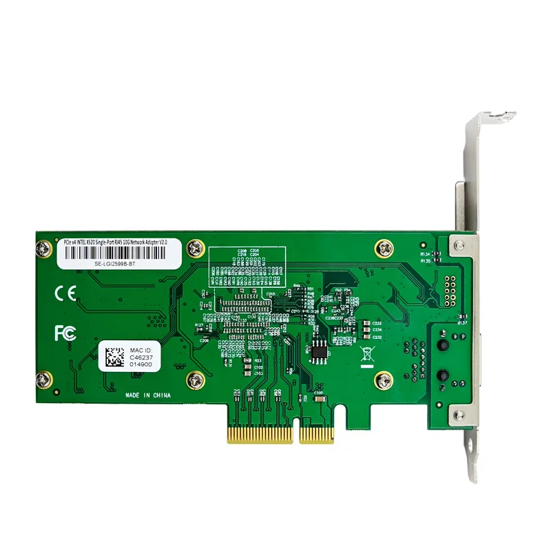 IRD-PCI4E-7450, placa de rede 10gbe rj45, 1 porta — foto 4 de 7