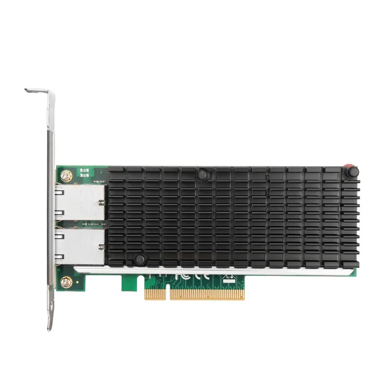 IRD-PCI8E-7214, placa de rede 10gbe rj45, 2 portas — foto 2 de 3