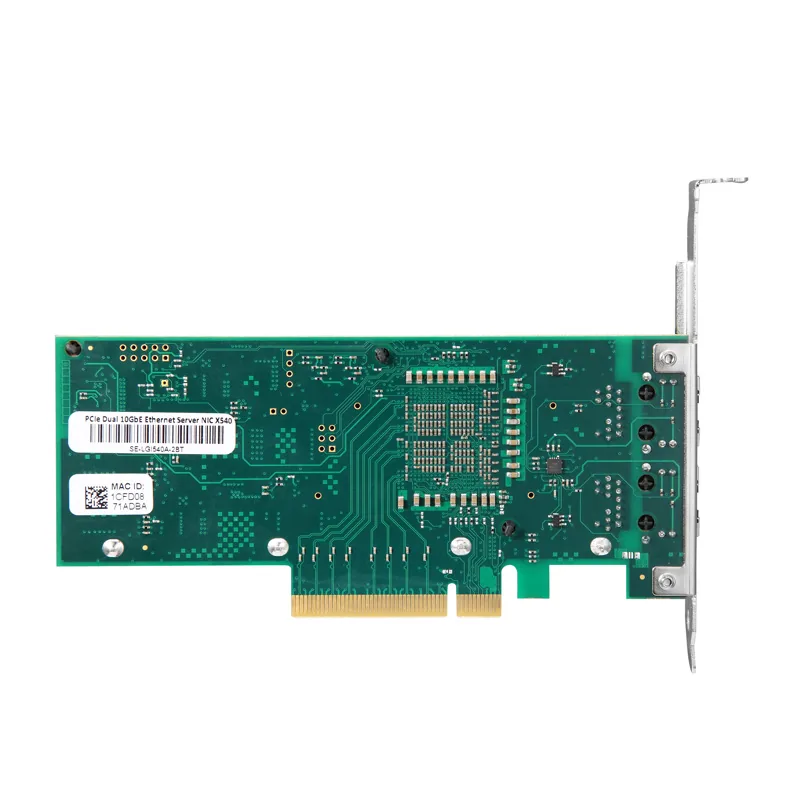 IRD-PCI8E-7214, placa de rede 10gbe rj45, 2 portas — foto 3 de 3