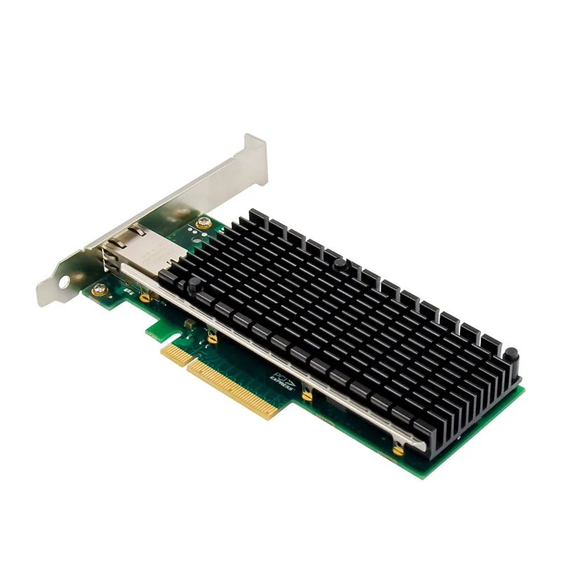 IRD-PCI8E-7215, placa de rede 10gbe rj45, 1 porta — foto 3 de 6
