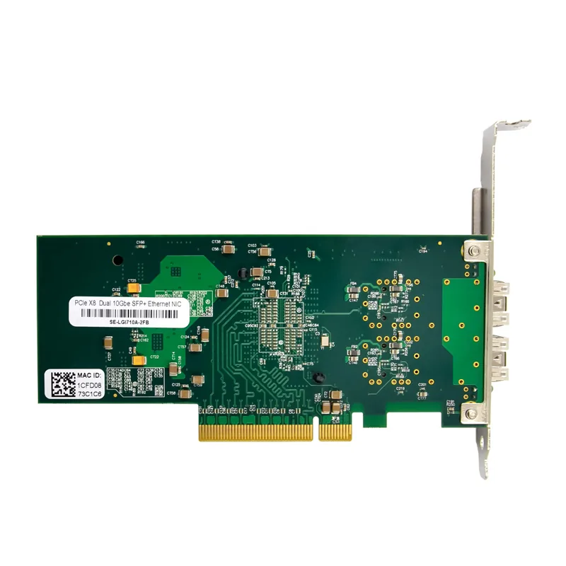 IRD-PCI8E-7218, placa de rede 10gbe sfp+, 2 portas — foto 6 de 7