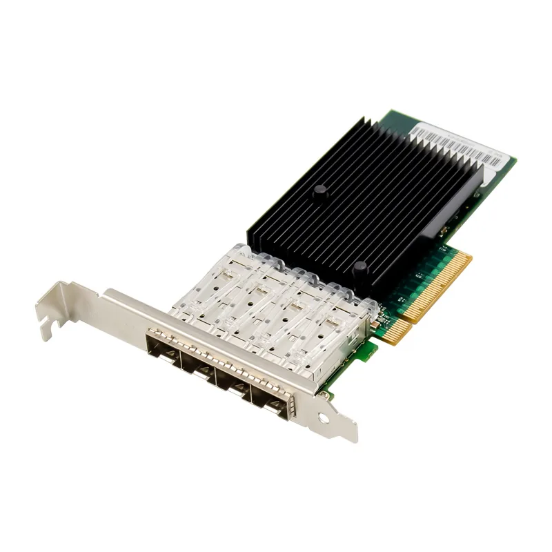 IRD-PCI8E-7219, placa de rede 10gbe sfp+, 4 portas