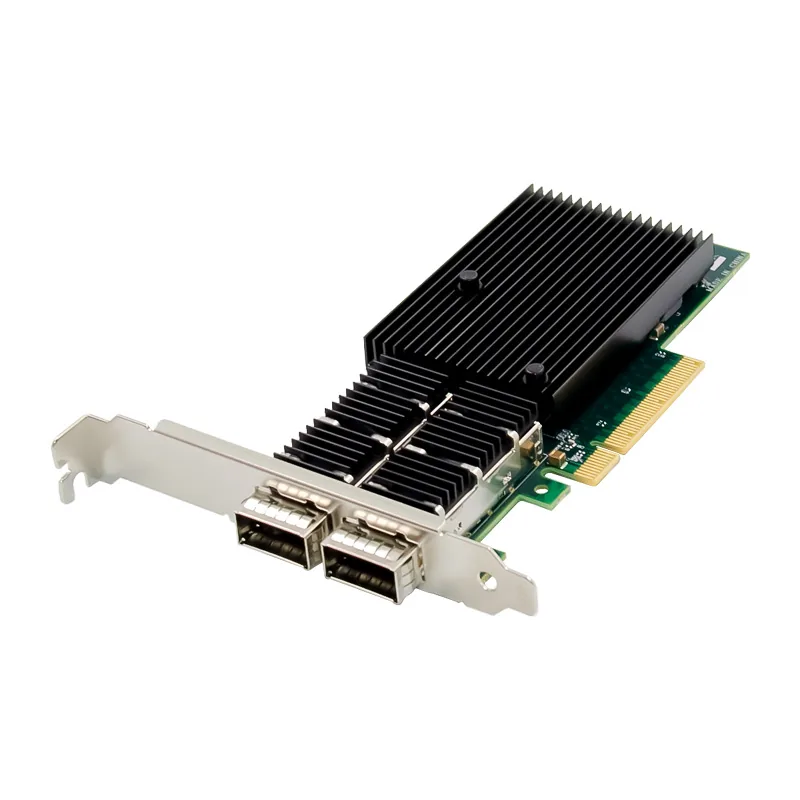 IRD-PCI8E-7221, placa de rede 40gbe qsfp+, 2 portas