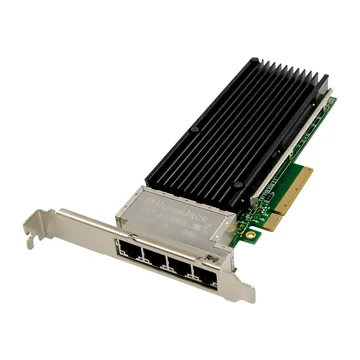 IRD-PCI8E-7223, placa de rede 10gbe rj45, 4 portas