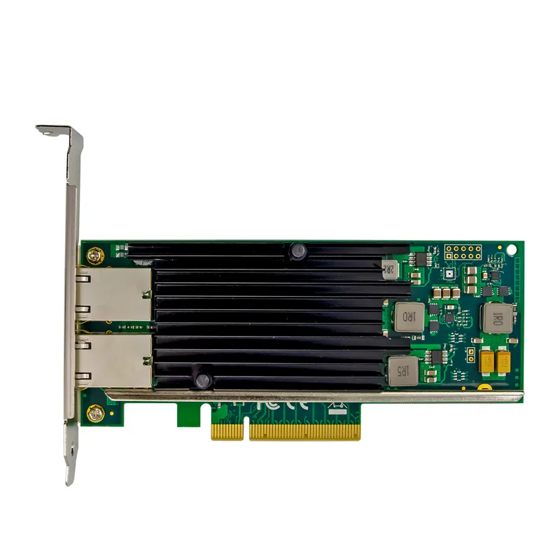 IRD-PCI8E-7253, placa de rede 10gbe rj45, 2 portas — foto 2 de 6