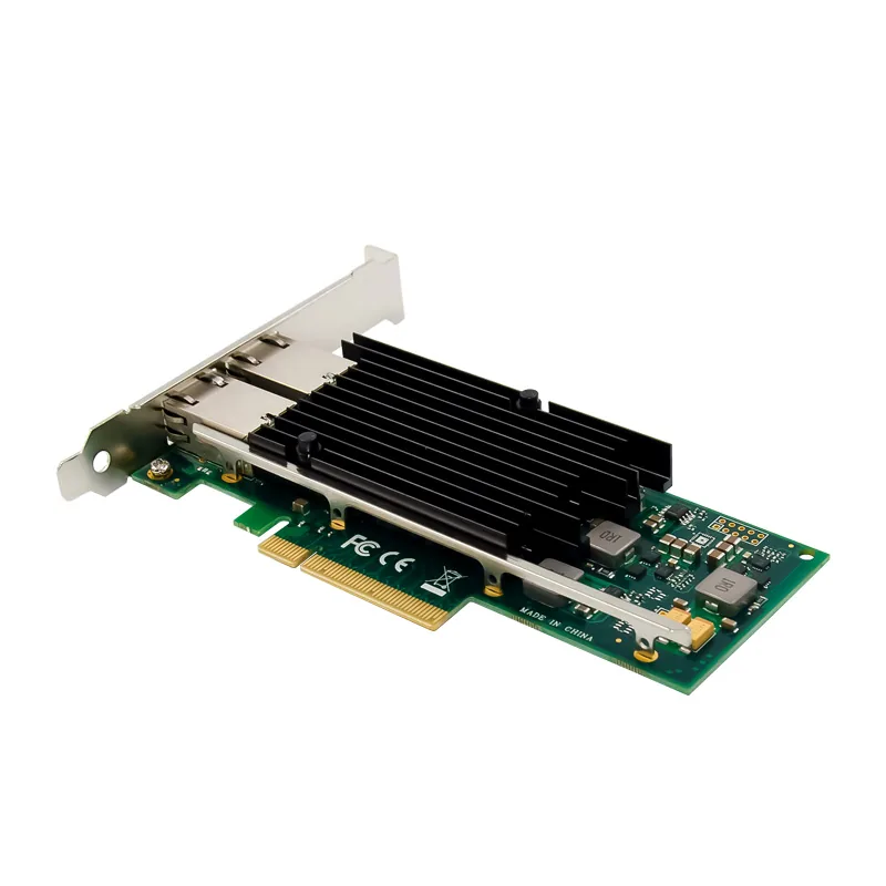 IRD-PCI8E-7253, placa de rede 10gbe rj45, 2 portas — foto 3 de 6