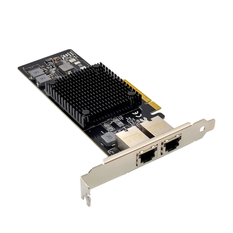 IRD-PCI8E-7280, placa de rede 10gbe rj45, 2 portas — foto 3 de 7
