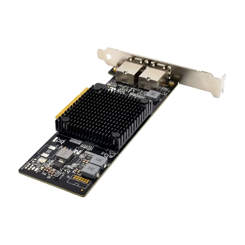 IRD-PCI8E-7280, placa de rede 10gbe rj45, 2 portas — foto 5 de 7