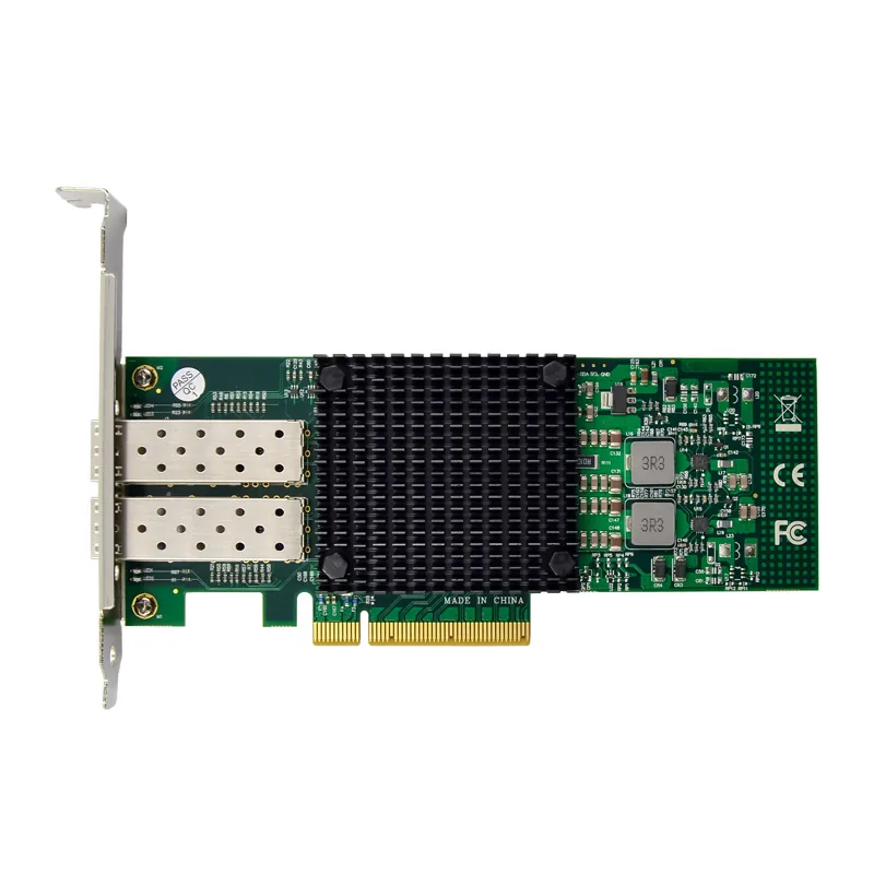 IRD-PCI8E-7286, placa de rede 10gbe sfp+, 2 portas — foto 2 de 8