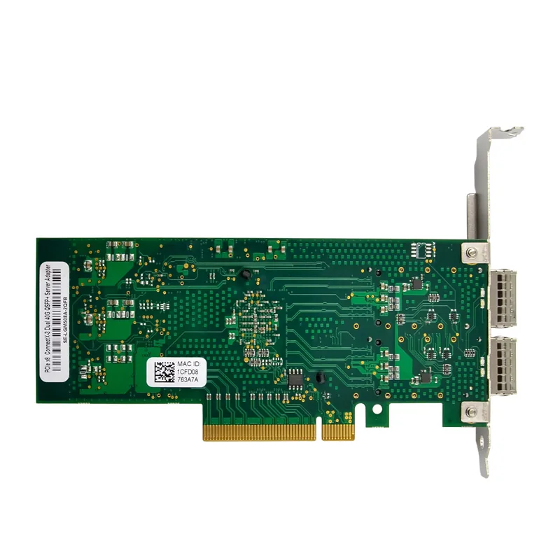 IRD-PCI8E-7288, placa de rede 40gbe qsfp+, 2 portas — foto 6 de 8