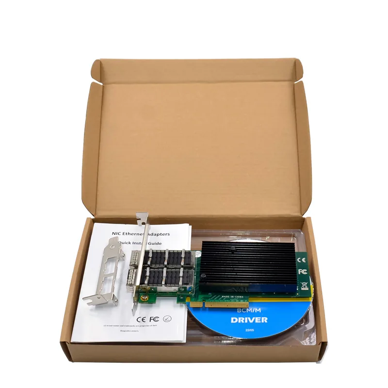 IRD-PCI8E-7288, placa de rede 40gbe qsfp+, 2 portas — foto 8 de 8