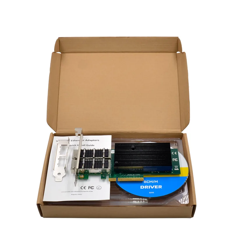 IRD-PCI8E-7295, placa de rede 56gbe qsfp+, 2 portas — foto 7 de 7