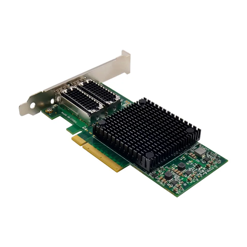 IRD-PCI8E-7312, placa de rede 25gbe sfp28, 2 portas — foto 3 de 6