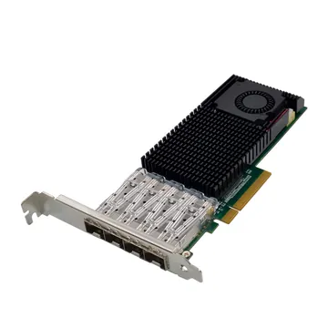 IRD-PCI8E-7313, placa de rede 10gbe sfp+, 4 portas