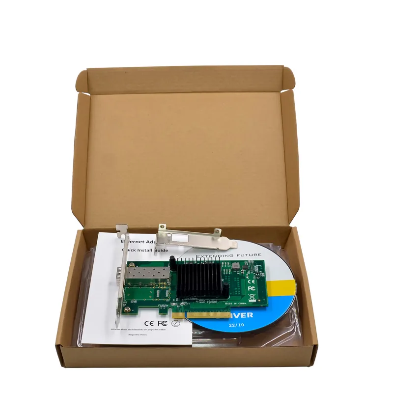 IRD-PCI8E-7316, placa de rede 10gbe sfp+, 1 porta — foto 8 de 8