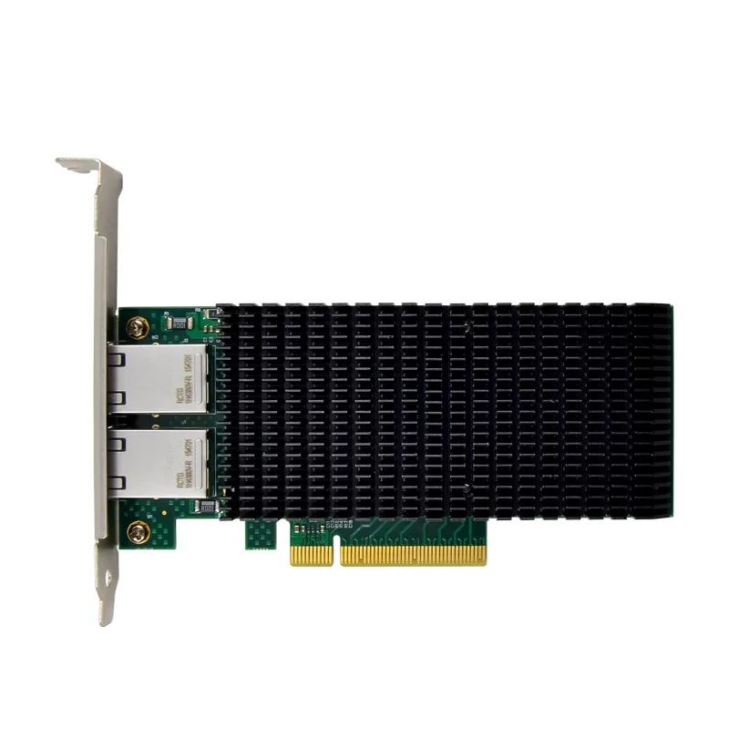 IRD-PCI8E-7318, placa de rede 10gbe rj45, 2 portas — foto 2 de 7