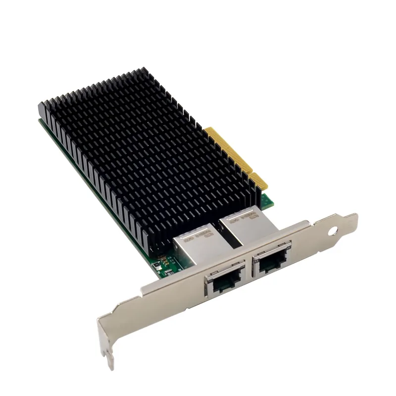 IRD-PCI8E-7318, placa de rede 10gbe rj45, 2 portas — foto 3 de 7