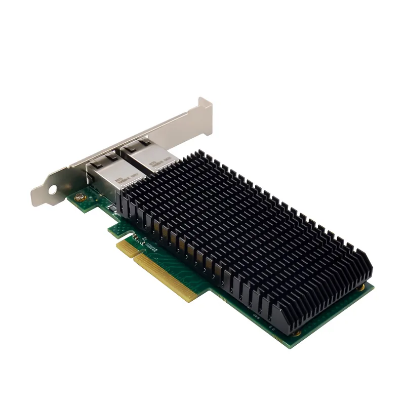 IRD-PCI8E-7318, placa de rede 10gbe rj45, 2 portas — foto 4 de 7