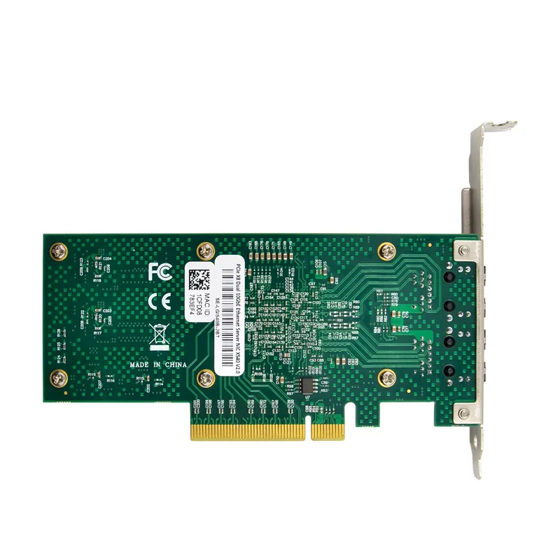 IRD-PCI8E-7318, placa de rede 10gbe rj45, 2 portas — foto 6 de 7