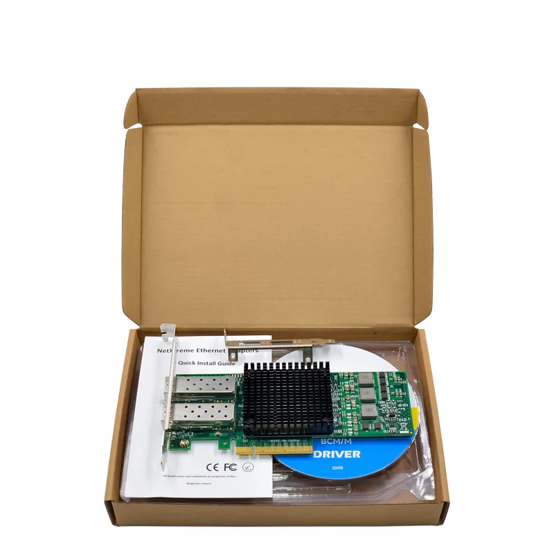 IRD-PCI8E-7321, placa de rede 10gbe sfp+, 2 portas — foto 7 de 7