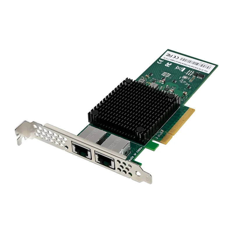 IRD-PCI8E-7323, placa de rede 10gbe rj45, 2 portas