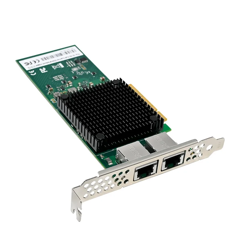 IRD-PCI8E-7323, placa de rede 10gbe rj45, 2 portas — foto 3 de 8