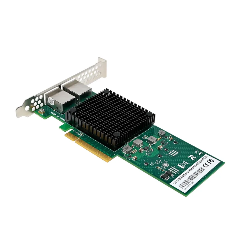 IRD-PCI8E-7323, placa de rede 10gbe rj45, 2 portas — foto 4 de 8
