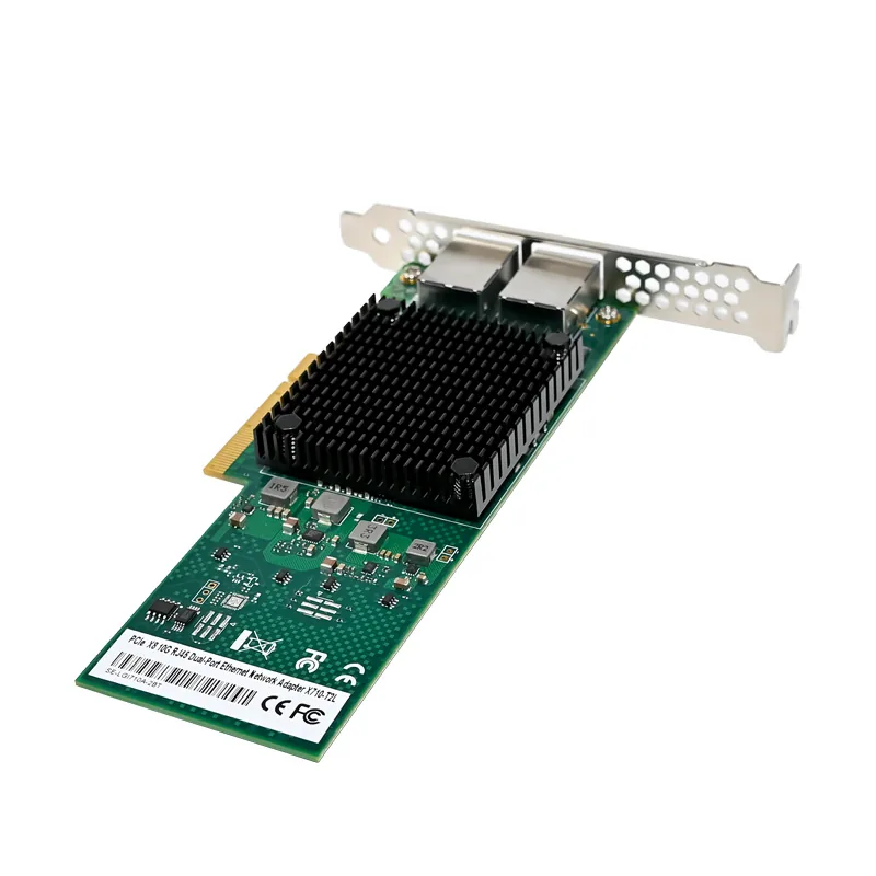 IRD-PCI8E-7323, placa de rede 10gbe rj45, 2 portas — foto 5 de 8