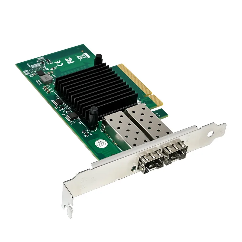 IRD-PCI8E-7327, placa de rede 10gbe sfp+, 2 portas — foto 3 de 8