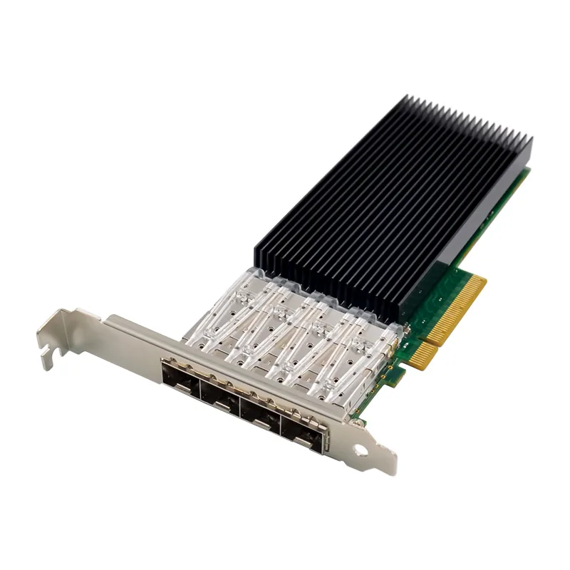 IRD-PCI8E-7329, placa de rede 10gbe sfp+, 4 portas