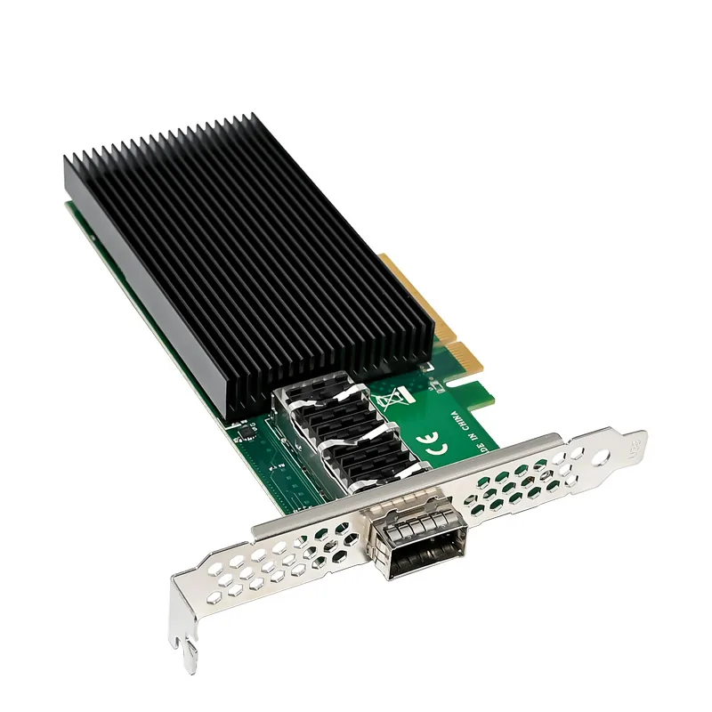 IRD-PCI8E-7330, placa de rede 50gbe qsfp28, 1 porta — foto 3 de 8
