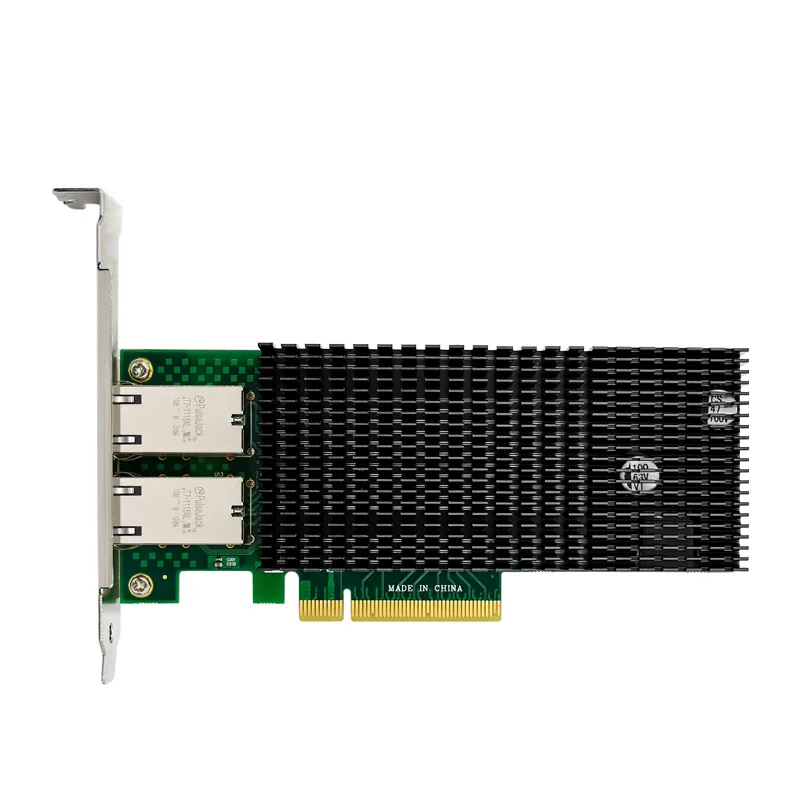 IRD-PCI8E-7335, placa de rede 10gbe rj45 poe, 2 portas — foto 3 de 8