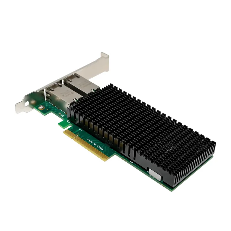 IRD-PCI8E-7335, placa de rede 10gbe rj45 poe, 2 portas — foto 6 de 8
