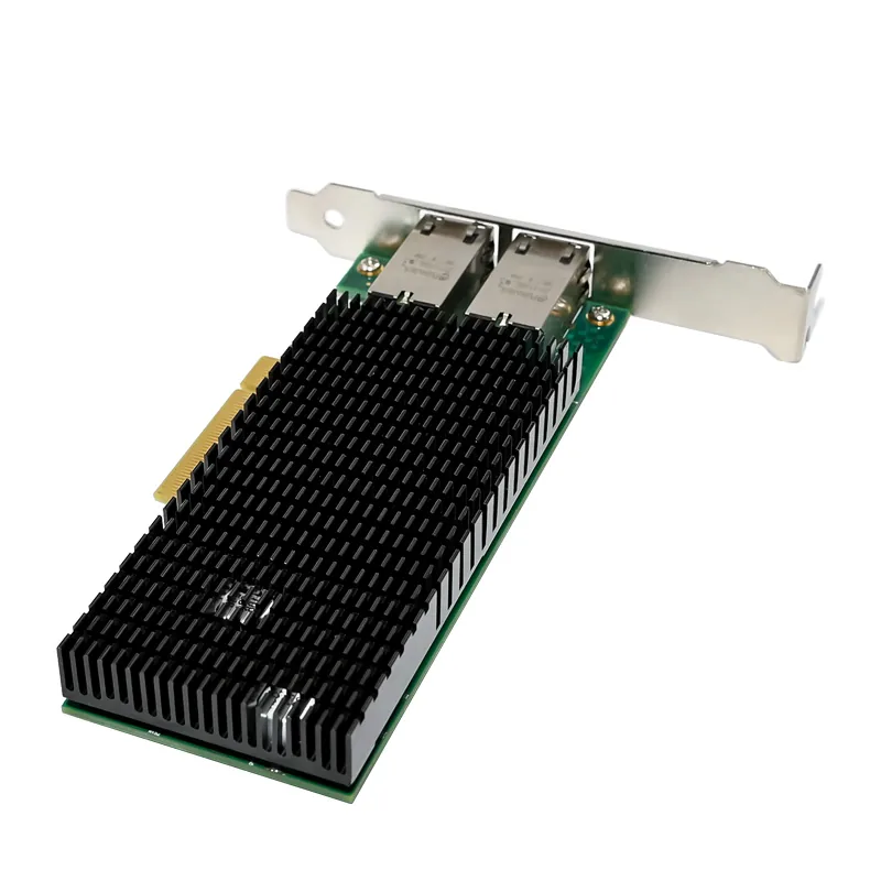 IRD-PCI8E-7335, placa de rede 10gbe rj45 poe, 2 portas — foto 7 de 8