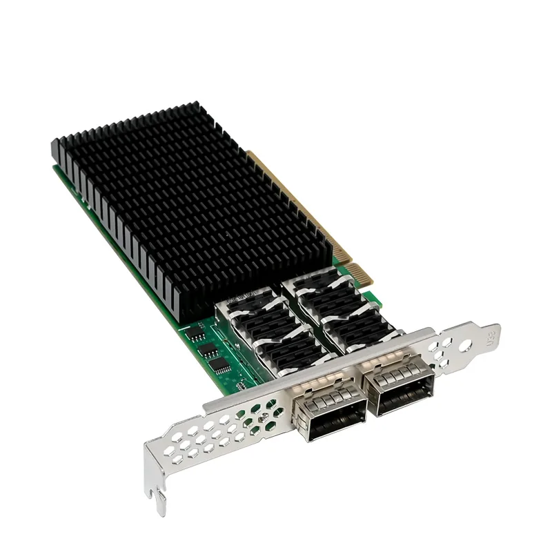 IRD-PCI8E-7336, placa de rede 100gbe qsfp28, 2 portas — foto 3 de 7
