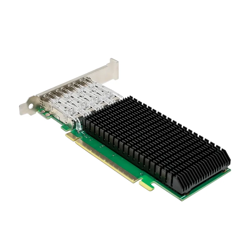 IRD-PCI8E-7342, placa de rede 25gbe sfp28, 4 portas — foto 4 de 7
