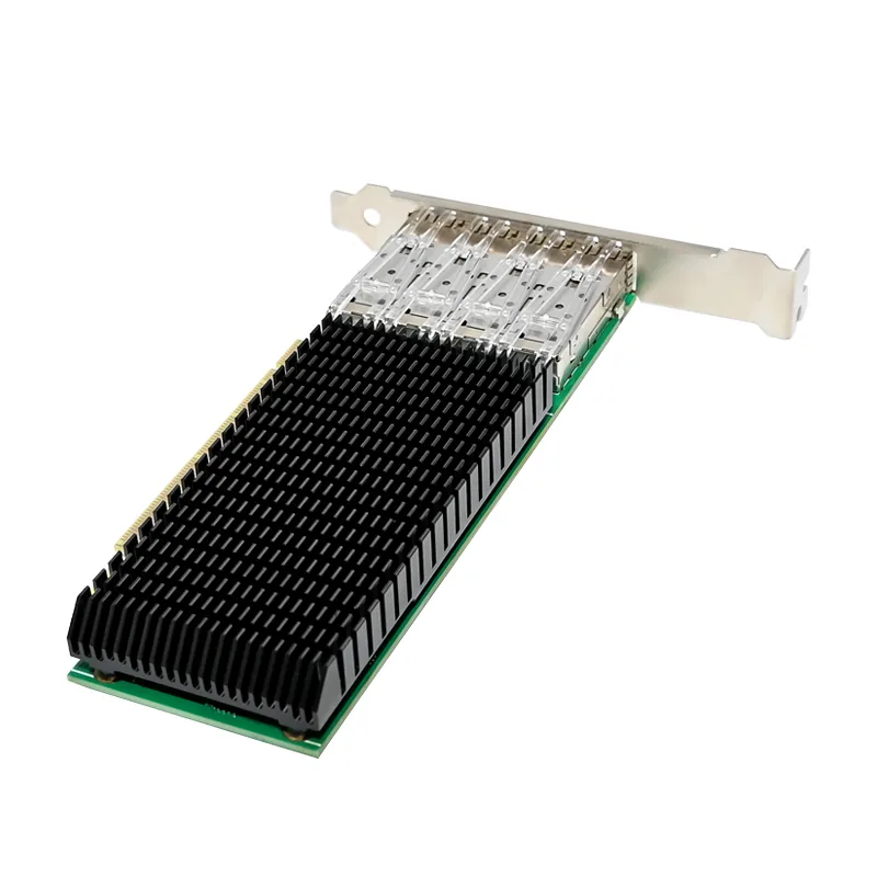 IRD-PCI8E-7342, placa de rede 25gbe sfp28, 4 portas — foto 5 de 7