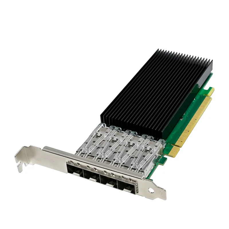 IRD-PCI8E-7350, placa de rede 25gbe sfp28, 4 portas