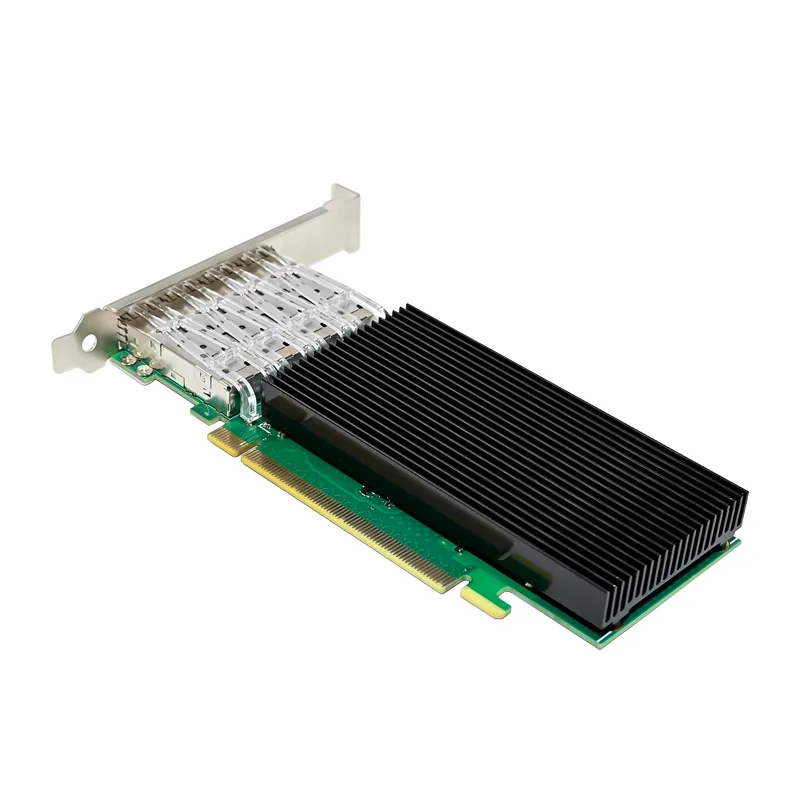 IRD-PCI8E-7350, placa de rede 25gbe sfp28, 4 portas — foto 4 de 7