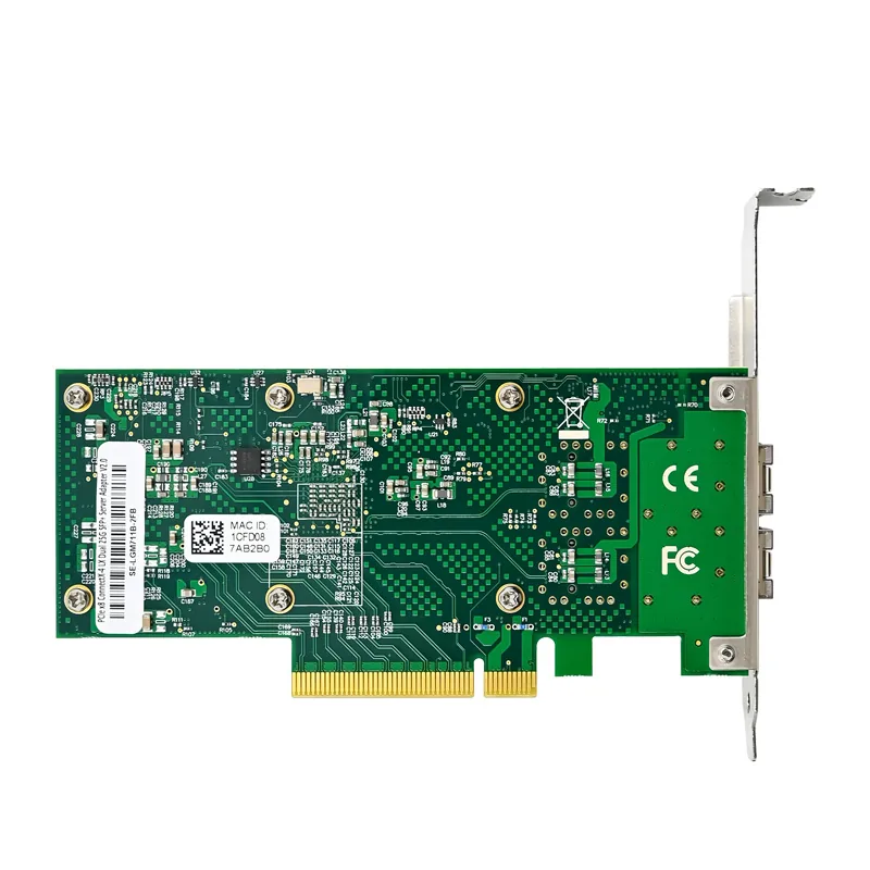 IRD-PCI8E-7369, placa de rede 25gbe sfp28, 2 portas — foto 6 de 8