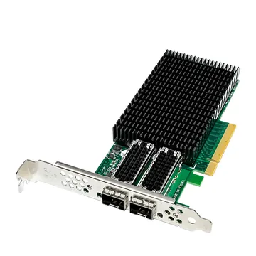 IRD-PCI8E-7374, placa de rede 10gbe sfp28, 2 portas
