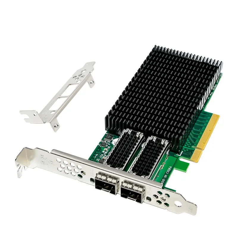 IRD-PCI8E-7374, placa de rede 10gbe sfp28, 2 portas — foto 2 de 3