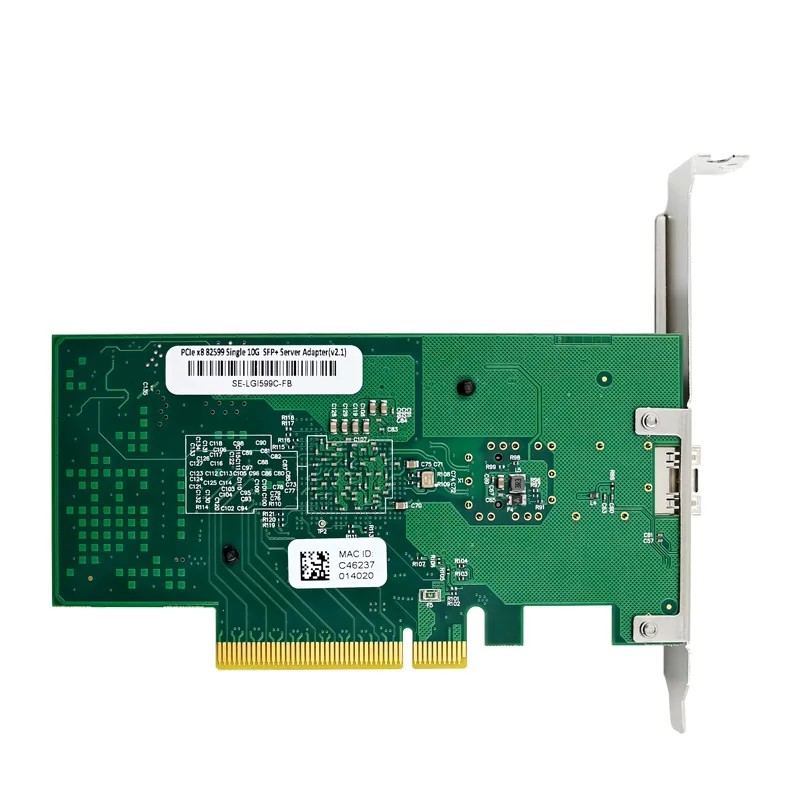IRD-PCI8E-7468, placa de rede 10gbe sfp+, 1 porta — foto 4 de 8