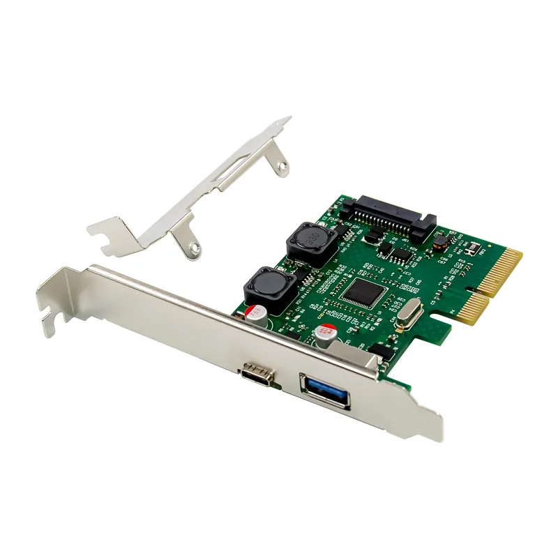IRD-USB-648-B, placa usb 3.1 10 gb/s, type-c e type-a — foto 2 de 7