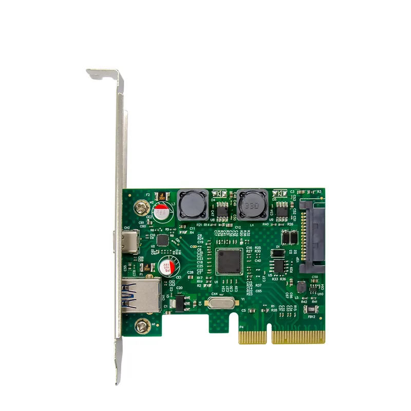 IRD-USB-648-B, placa usb 3.1 10 gb/s, type-c e type-a — foto 3 de 7