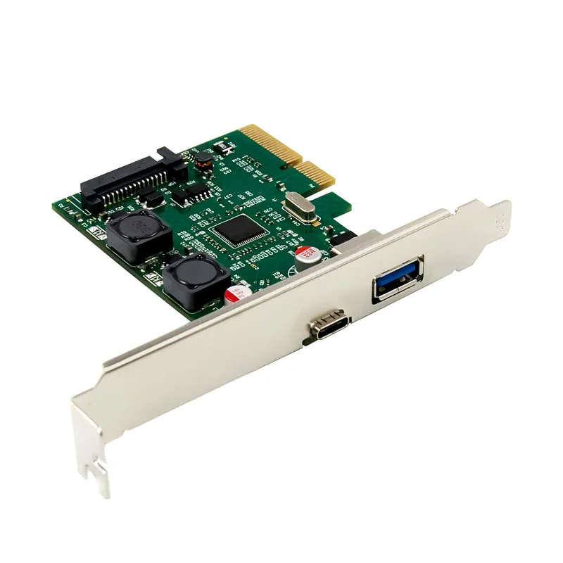 IRD-USB-648-B, placa usb 3.1 10 gb/s, type-c e type-a — foto 4 de 7