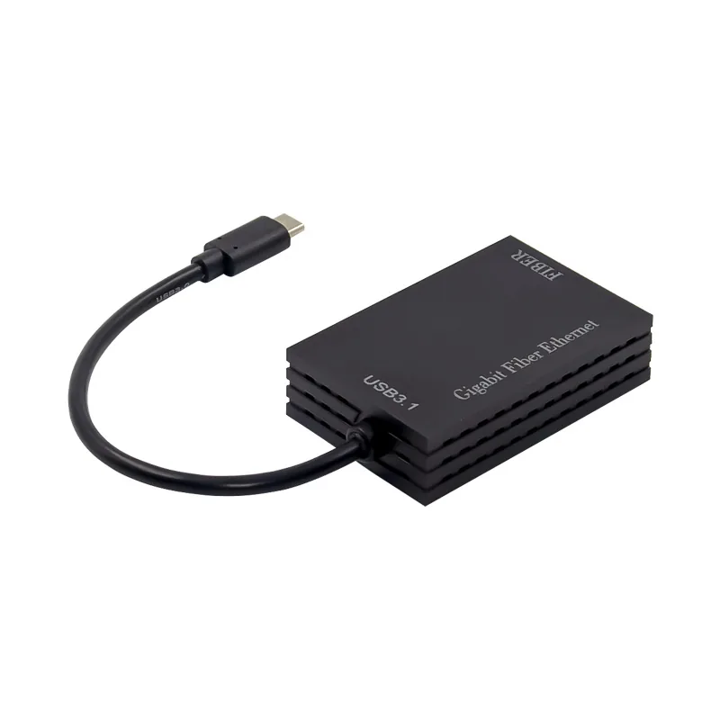 IRD-USBE-709-B, adaptador usb-ethernet 1gbe sfp, usb-c — foto 2 de 3