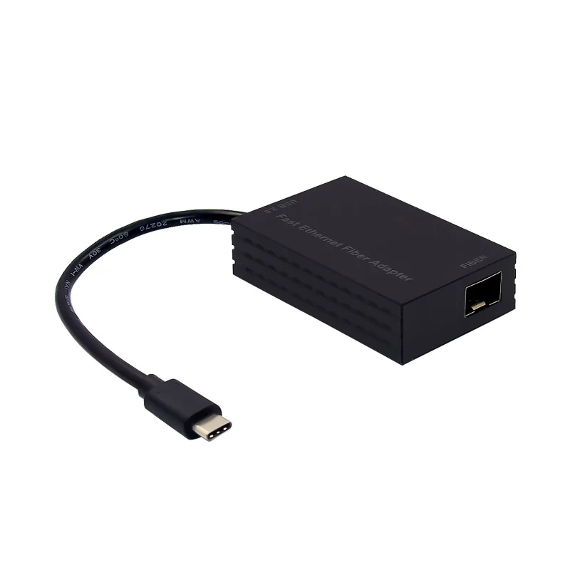 IRD-USBE-716, adaptador usb-ethernet 100 mbps sfp, usb-c